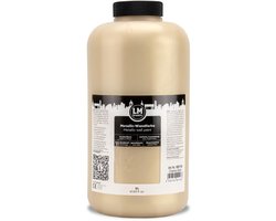 LM-Kreativ Metallic wandverf – 2 liter – champagne goud – glans