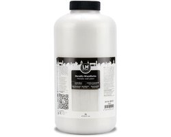 LM-Kreativ – Metallic wandverf – Wit – 2 l – Glans