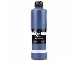 LM-Kreativ Meubelverf - Houtverf op waterbasis - Voor binnen en buiten - Milieuvriendelijk - Nachtblauw - 500 ml