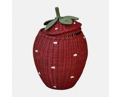 LOBERON Aardbeivormige mand Giggleberry rood/groen