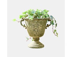 LOBERON Amfora Ivyridge antiekgroen