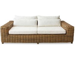LOBERON Bank Camas bruin/crème