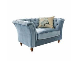 LOBERON Bank Clères blauw