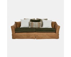LOBERON Bank Halton bruin/groen