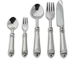 LOBERON Bestek Gasharba zilverkleurig