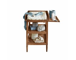 LOBERON Bijzettafel Bellouvre bruin