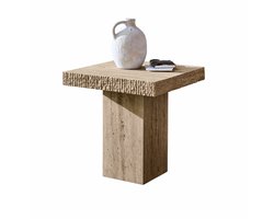 LOBERON Bijzettafel Gainsbury beige