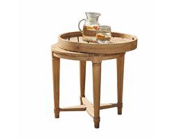 LOBERON Bijzettafel Montclaire bruin