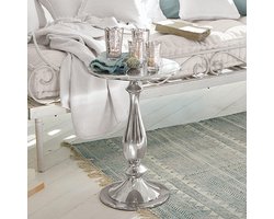 LOBERON Bijzettafel Piccolo zilverkleurig