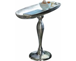 LOBERON Bijzettafel Stonebrook zilverkleurig