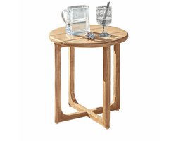 LOBERON Bijzettafel Tewksbury grijs