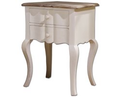 LOBERON Bijzettafeltje Fairchild antiekwit