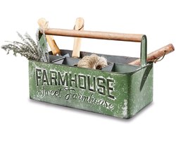 LOBERON Blikken mand Farmhouse antiekgroen