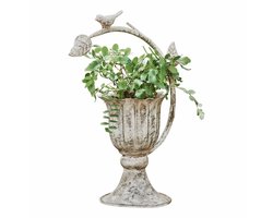 LOBERON Bloempot Laria antiekcrème