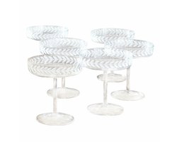 LOBERON Champagneglas set van 6 Macomb helder