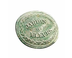LOBERON Decoboard Jardin de Fleurs antiekgroen