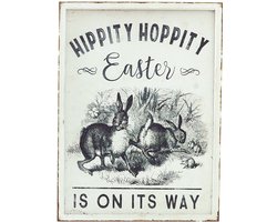 LOBERON Decoratief bord Sivalex antiekwit