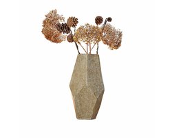 LOBERON Decoratieve vaas Kasari beige