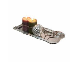 LOBERON Dienblad Selkira zilverkleurig