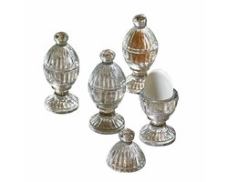 LOBERON Eierdop set van 4 Uvirel helder