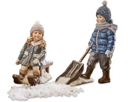 LOBERON Figuurtje, set van 2 Arue bont