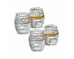 LOBERON Glas set van 4 Bourgavin helder