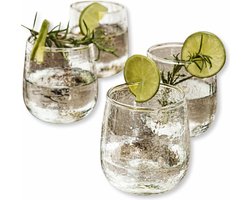 LOBERON Glas set van 4 Valters helder