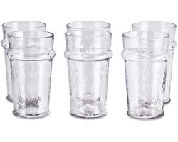 LOBERON Glas set van 6 Avrilla helder