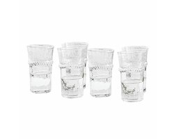 LOBERON Glas set van 6 Beiras helder