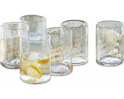 LOBERON Glas set van 6 Clarksville helder