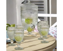 LOBERON Glas set van 6 Leatrice helder