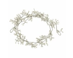 LOBERON Guirlande Claix zilverkleurig