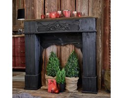 LOBERON Haardschouw Margaux antiekzwart