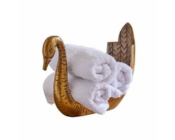 LOBERON Handdoekhouder Tuavine antiekmessing