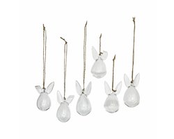 LOBERON Hanger set van 6 Suva helder