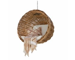 LOBERON Hangstoel Nirevox bruin