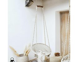 LOBERON Hangstoel Tarik beige