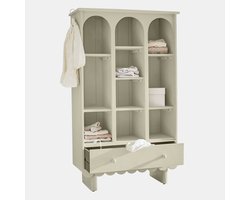 LOBERON Kast Agliana grijs