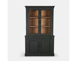 LOBERON Kast Aldwyn antiekzwart