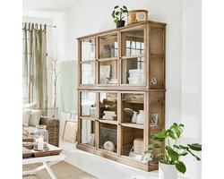 LOBERON Kast Blaise antiekbruin