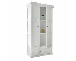LOBERON Kast Garlinet antiekwit