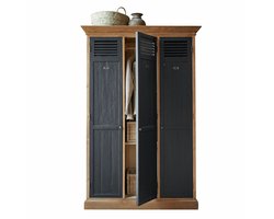 LOBERON Kast Hillcroft bruin/zwart