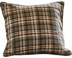 LOBERON Kussenhoes Celestria bruin/beige