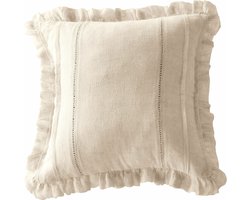 LOBERON Kussenhoes Luritte crème