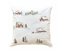 LOBERON Kussenhoes Lyngstad beige