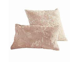 LOBERON Kussenhoes set van 2 Enchanto roze/beige