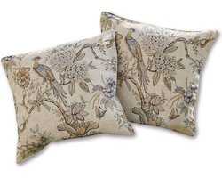 LOBERON Kussenhoes set van 2 Lorry beige