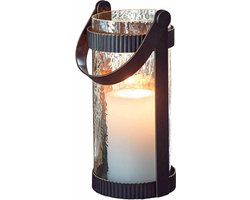 LOBERON Lantaarn Uvelie antiekbruin/helder