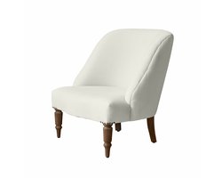 LOBERON Leunstoel Maplewood wit