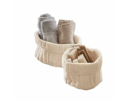 LOBERON Mand set van 2 Huillé crème